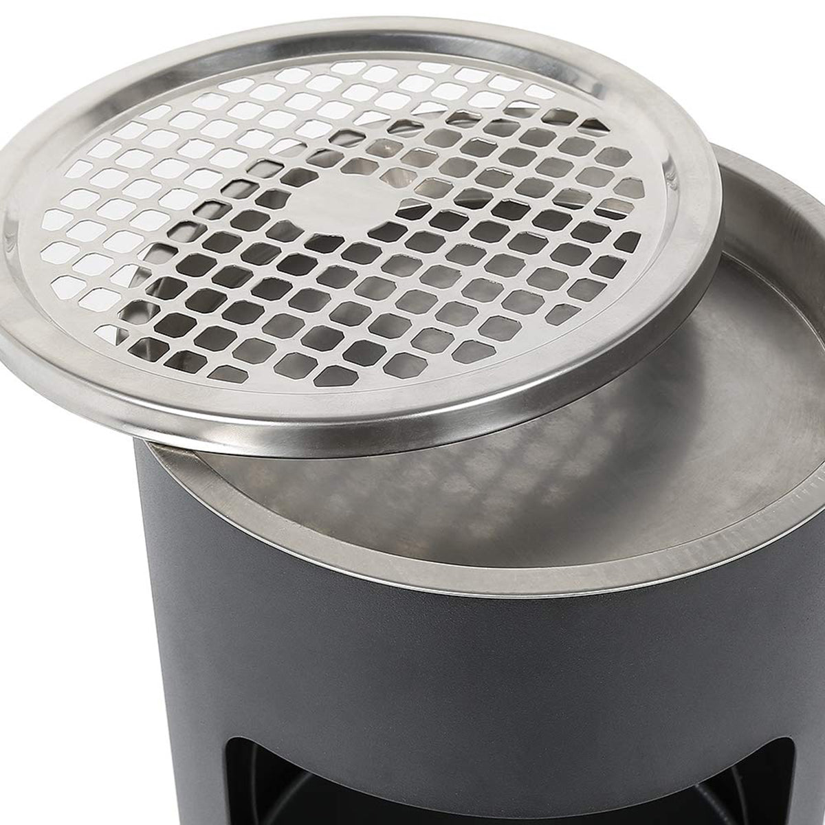 Poubelle en acier inoxydable 30 L, Bacs à ordures de cuisine,Poubelle sur Pied Extérieur avec
Poubelle Seau Intérieur 30L Disponible pour Hôtel Jardin (Noir (1 pièce) 25 * 25 * 60cm)
