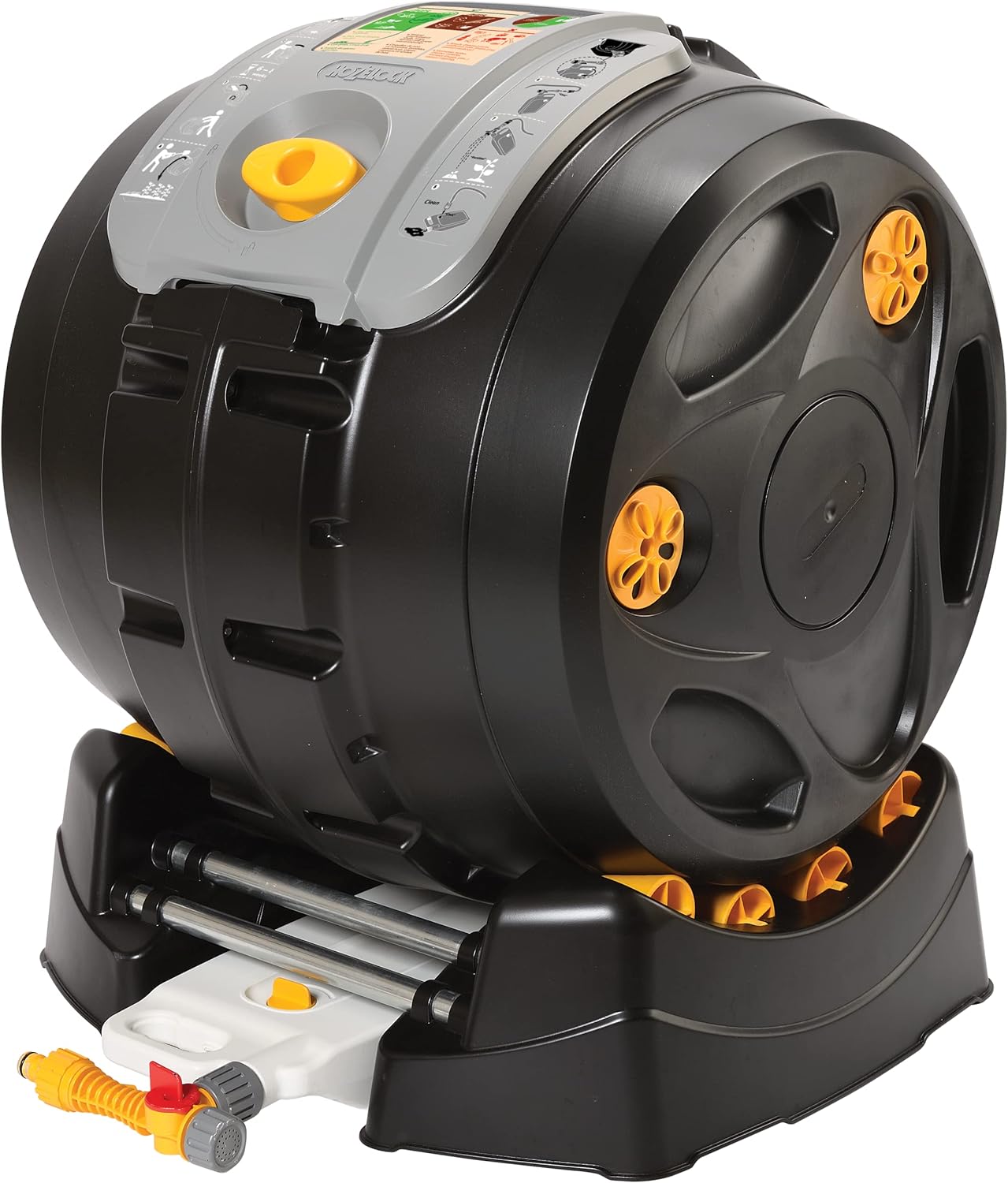 Composteur rotatif 100L avec systeme de recuperation