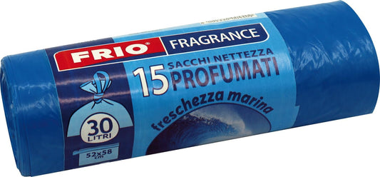 Lot de 15 Sacs Poubelle de 30 Litres Parfumés - ultra Résistants