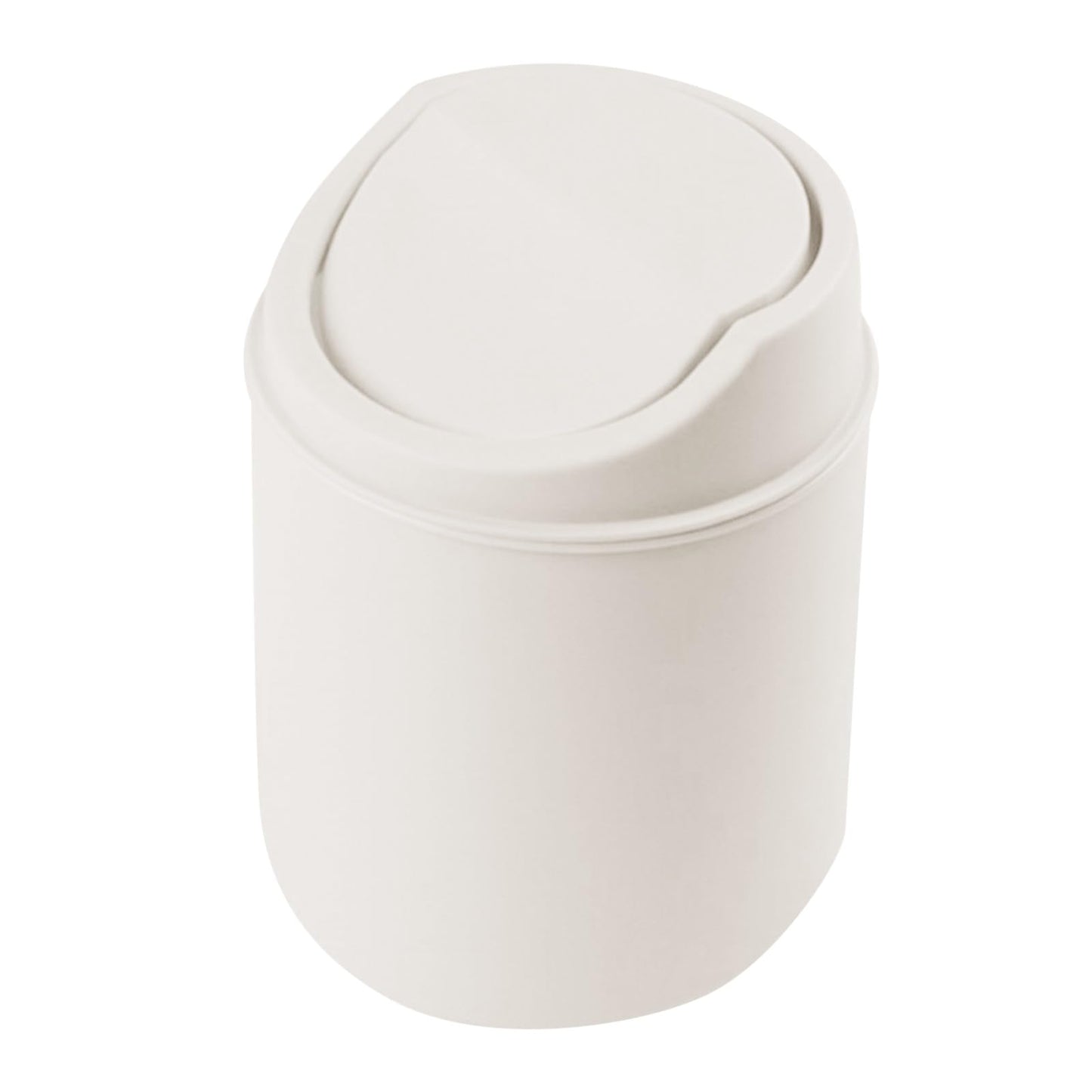 Petite poubelle de table grise