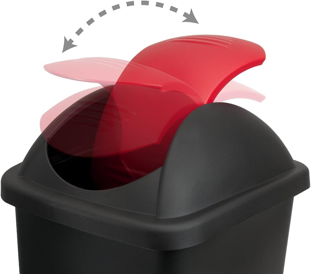 Poubelle 60L avec couvercle basculant cuisine