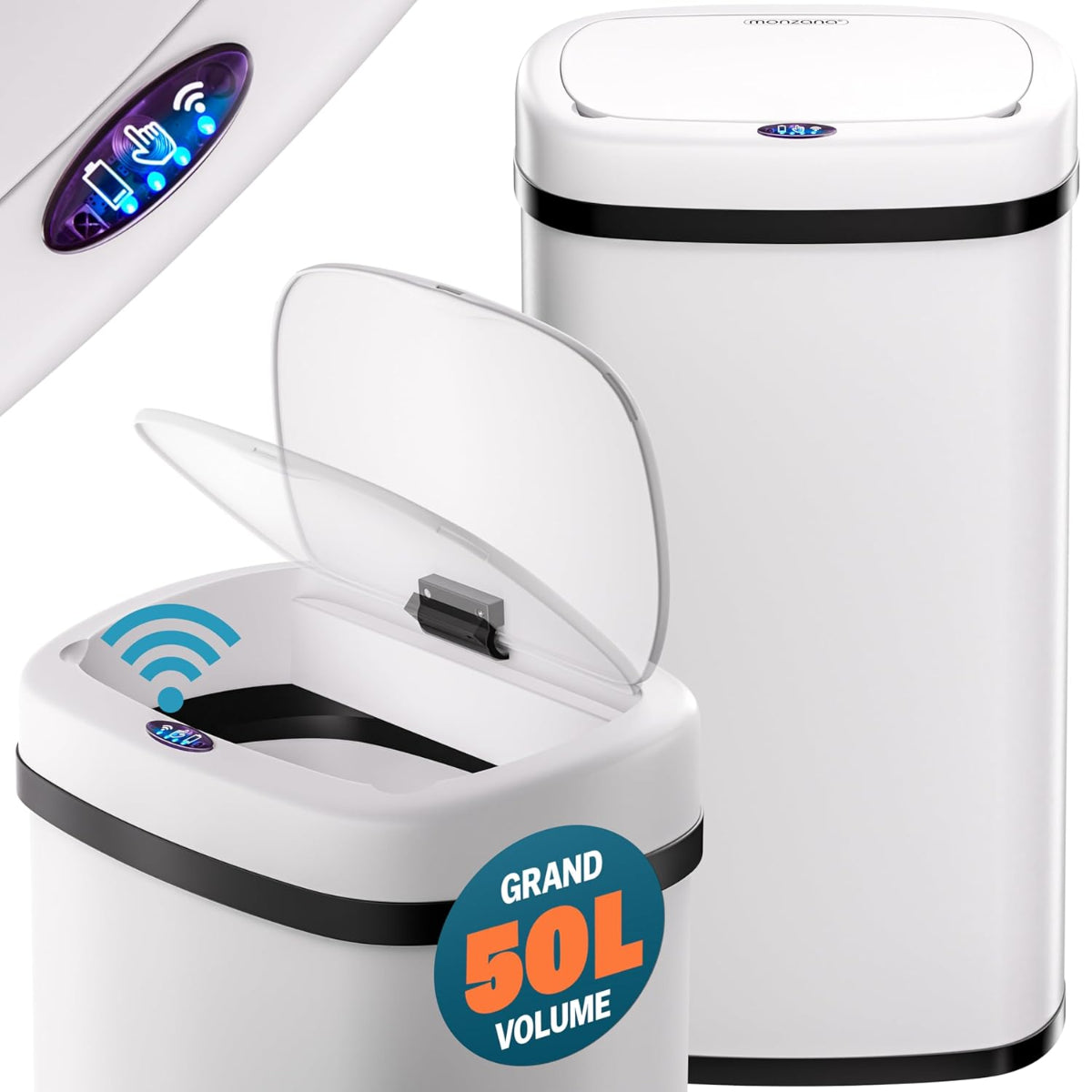 Poubelle cuisine 50l automatique