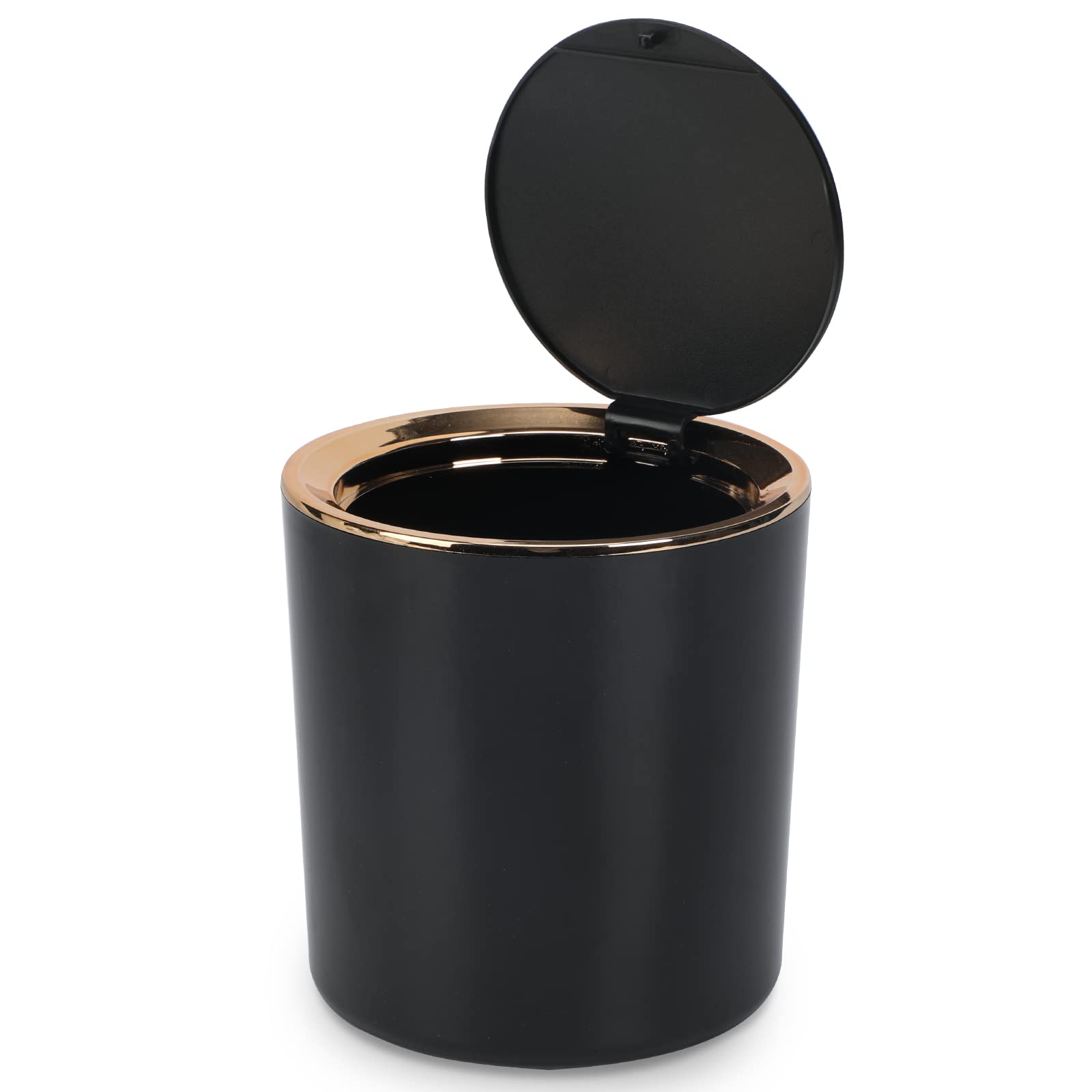 Poubelle de table 2,6L avec couvercle noir
