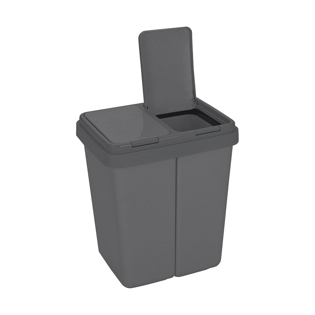 Poubelle tri sélectif 2 bacs 2 × 25 L cuisine