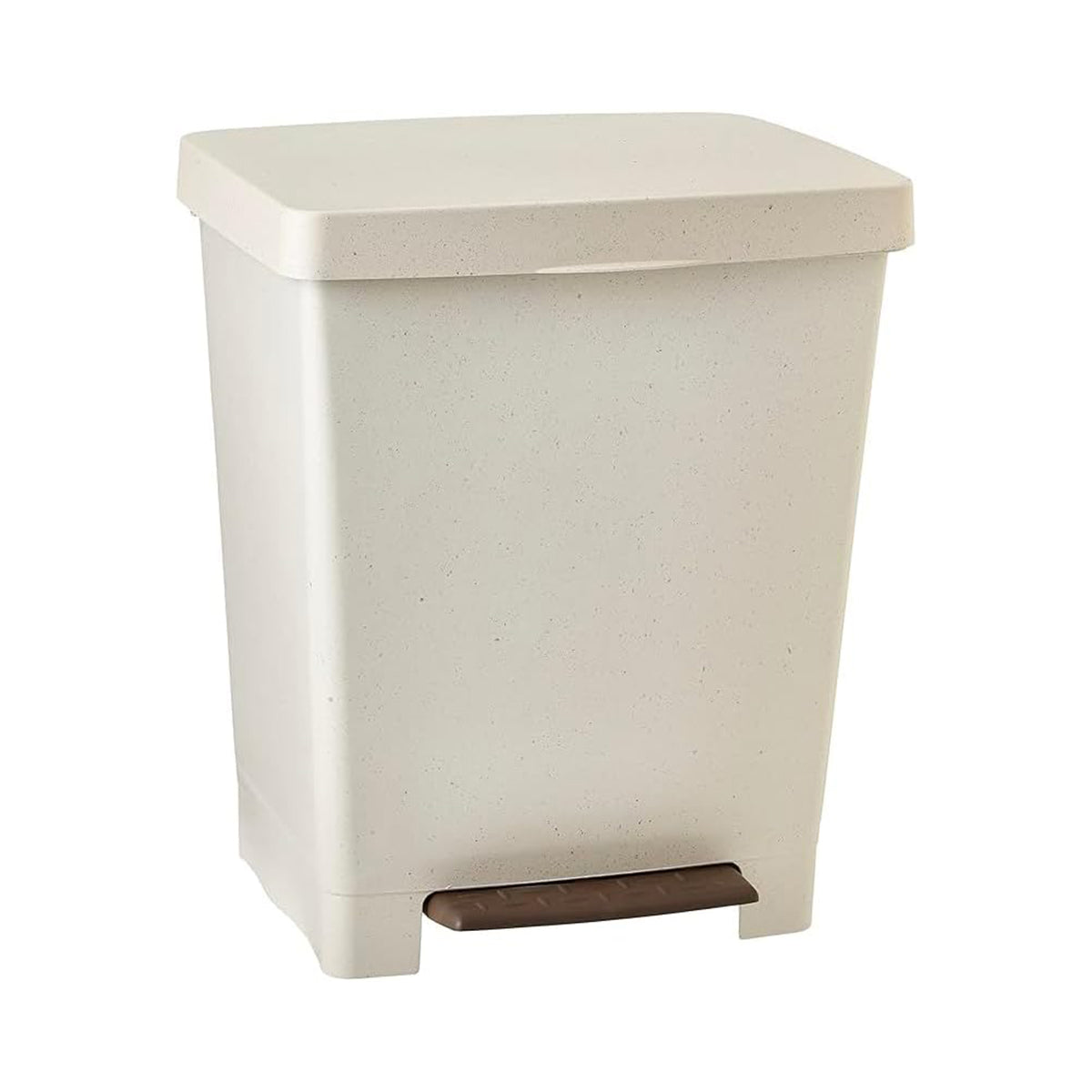 poubelle cuisine beige