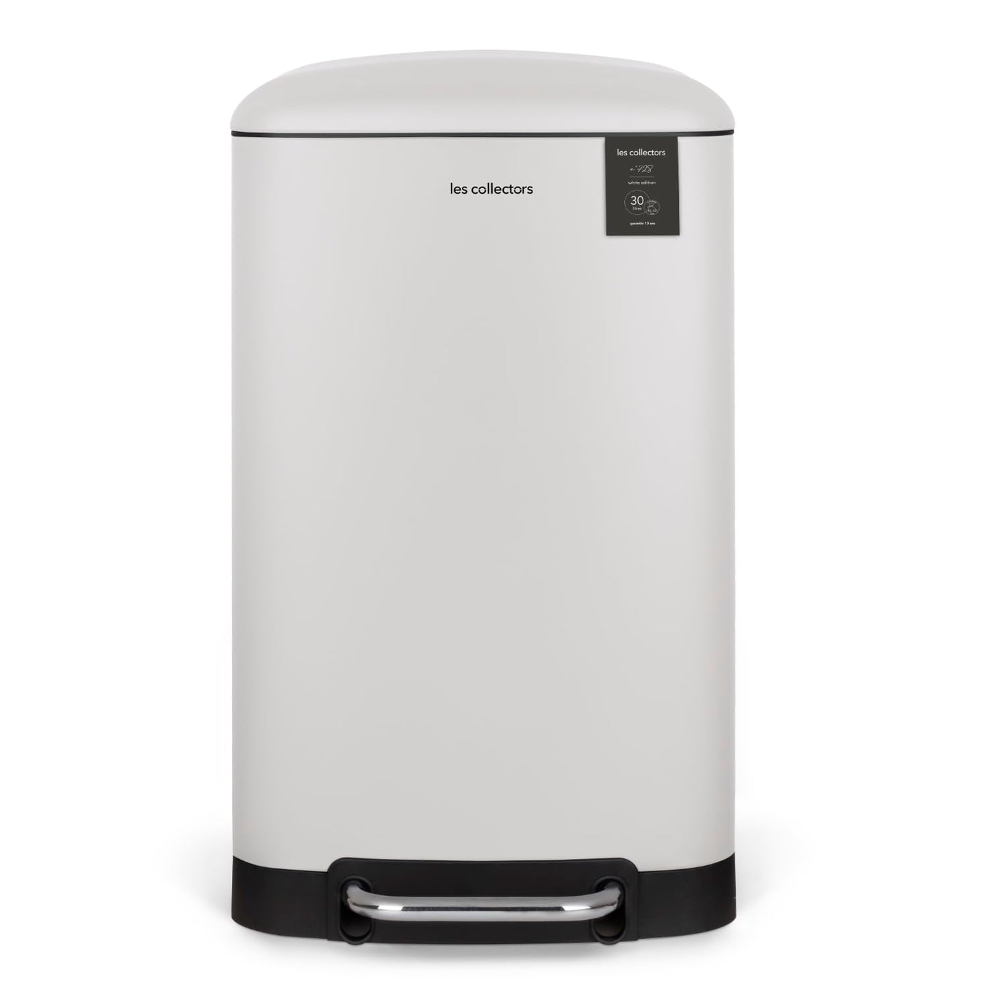 Les Collectors No.701 Stainless Steel Kitchen Pedal Bin, Capacity 30L, 30L Compatible Bag, Compact, Practical, Silent Close, Removable Inner Bucket, Matt Finish, Duck Green