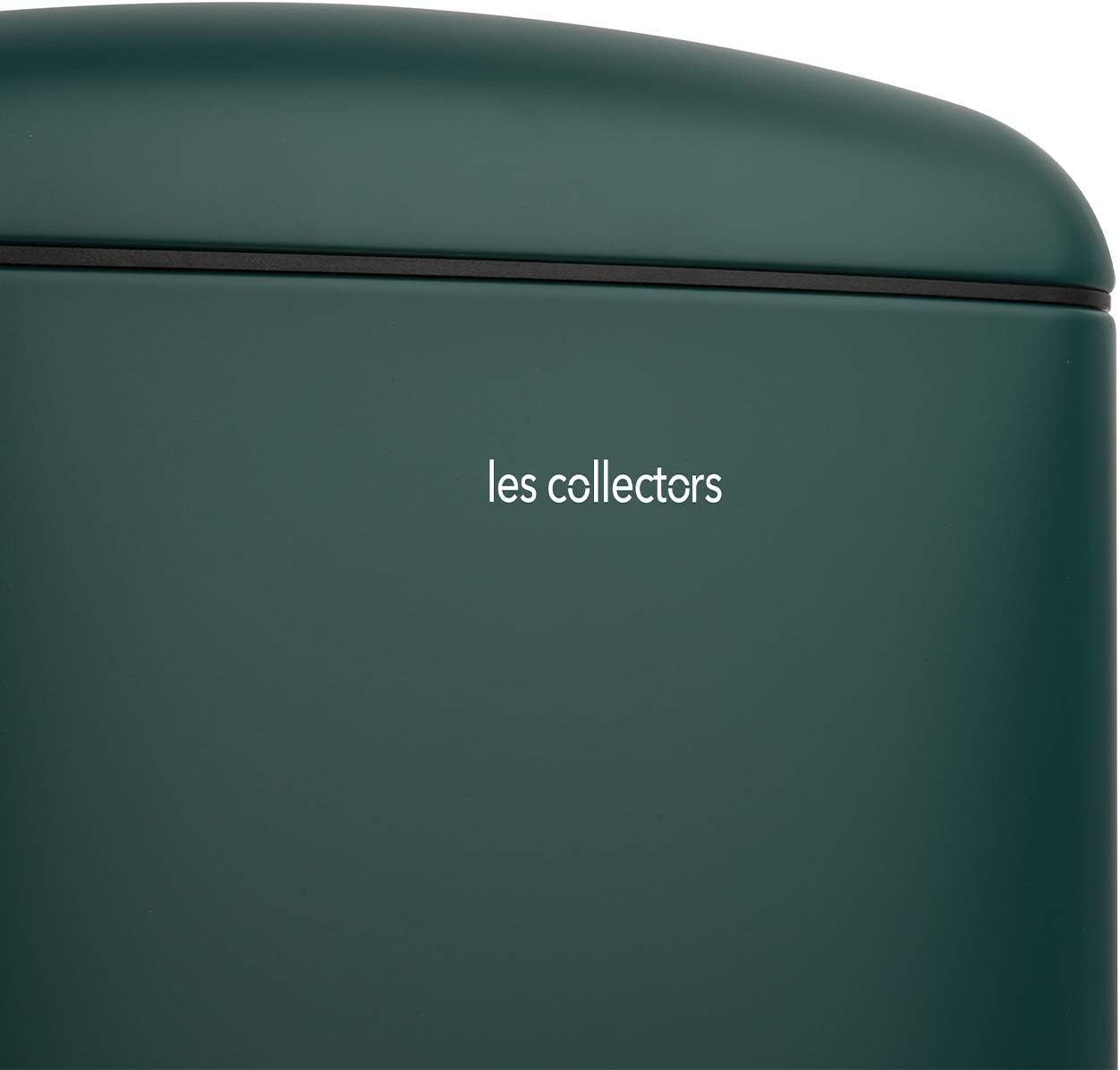 Les Collectors No.701 Stainless Steel Kitchen Pedal Bin, Capacity 30L, 30L Compatible Bag, Compact, Practical, Silent Close, Removable Inner Bucket, Matt Finish, Duck Green