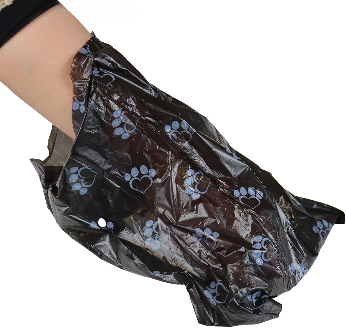 Lot de 60 sacs poubelle crotte de chien noir