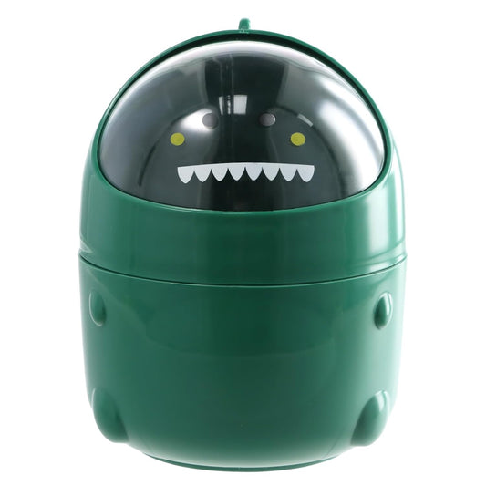 Mini poubelle de table verte 4L 