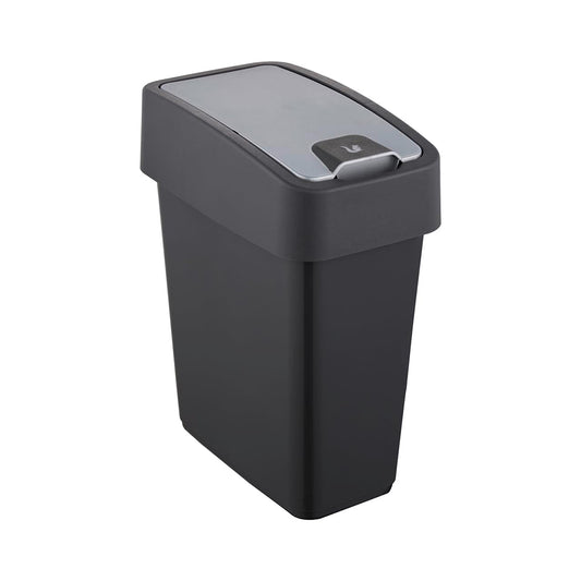 Poubelle 10 litres avec couvercle rabattable