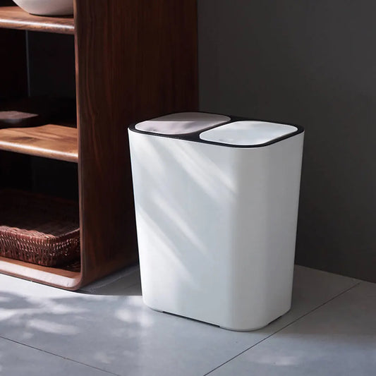 Poubelle 15L en plastique robuste 