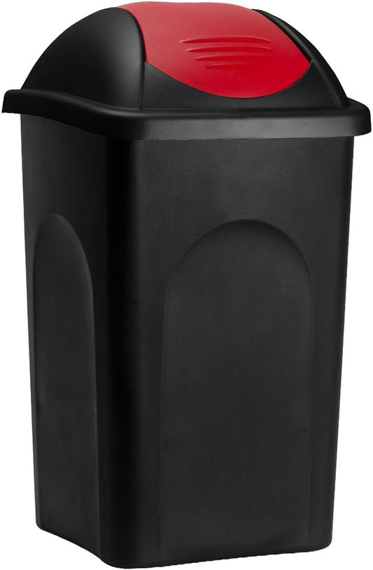 Poubelle 60L avec couvercle basculant