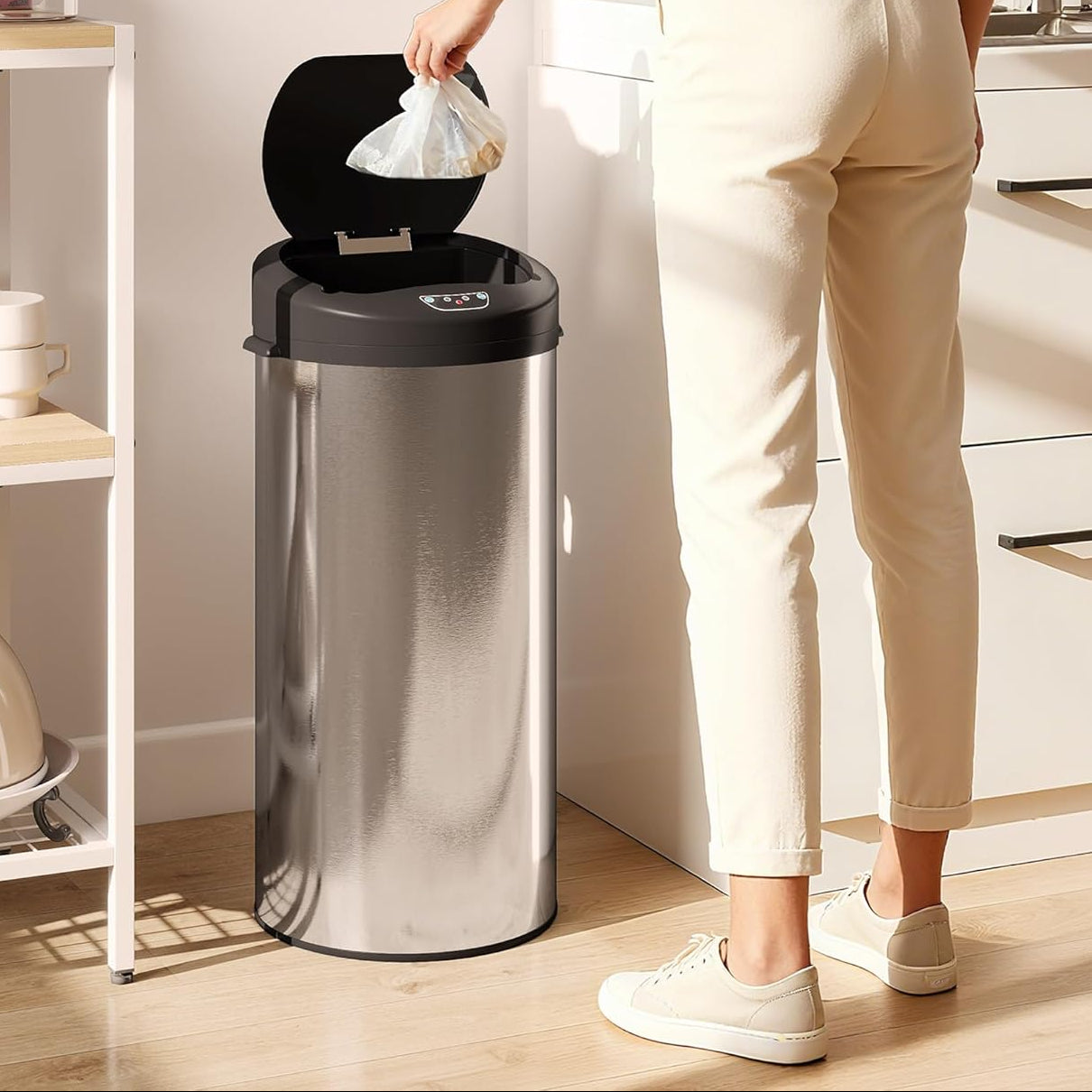 Poubelle Automatique à Capteur 30L neuf