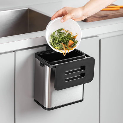 Poubelle Collecte déchets Cuisine - Bac Poubelle 3L