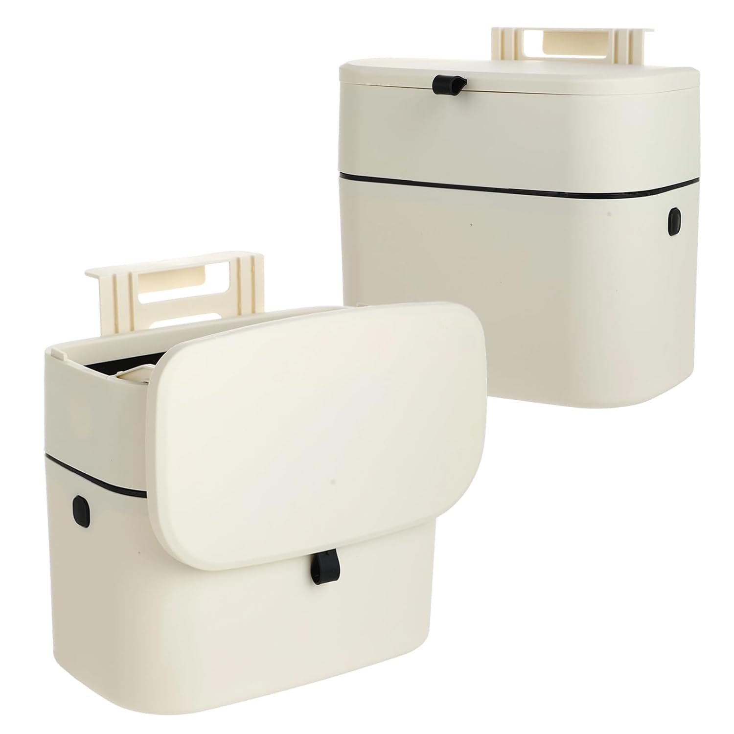 Poubelle blanche 7 Litres Suspendue