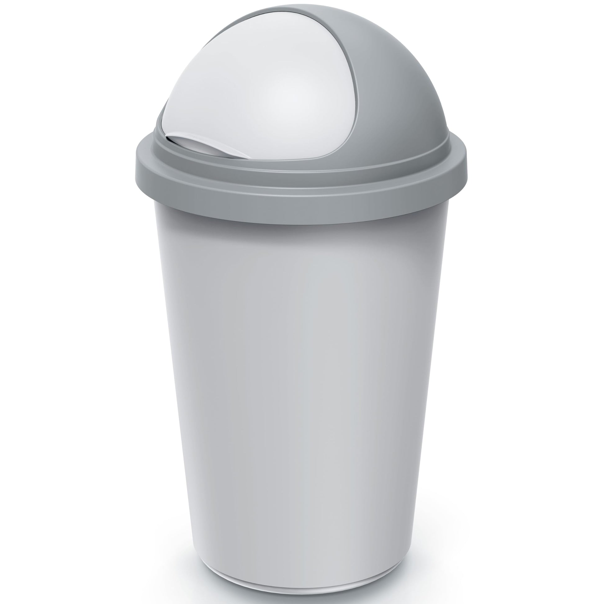 Poubelle cuisine 50L grise