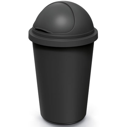 Poubelle cuisine 50L noire