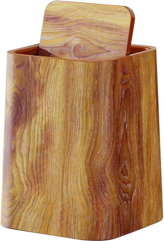 Poubelle cuisine en bois 