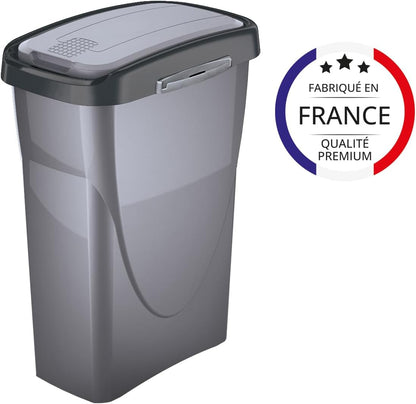 Poubelle de tri sélectif 40 L cuisine made in france