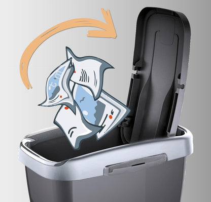 Poubelle de tri sélectif 40 L cuisine made in france recyclé