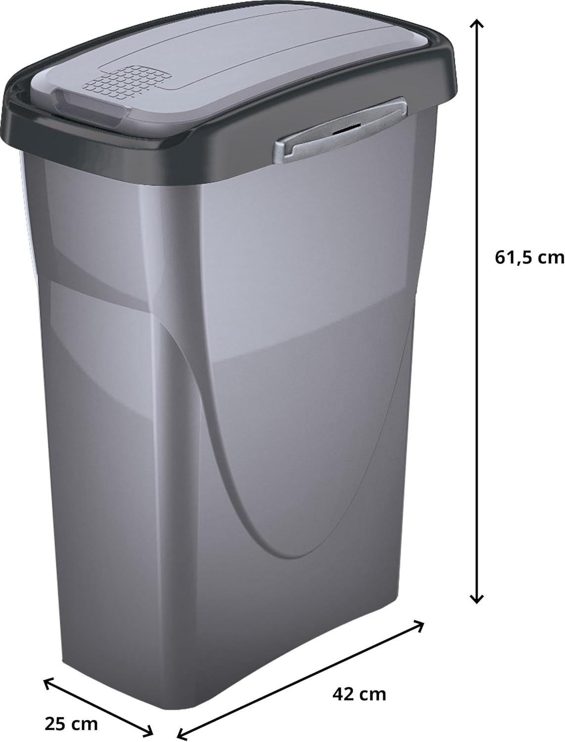 Poubelle de tri sélectif 40 L dimension