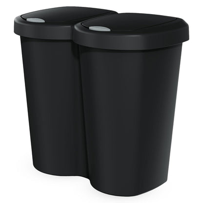 Poubelle double 40L
