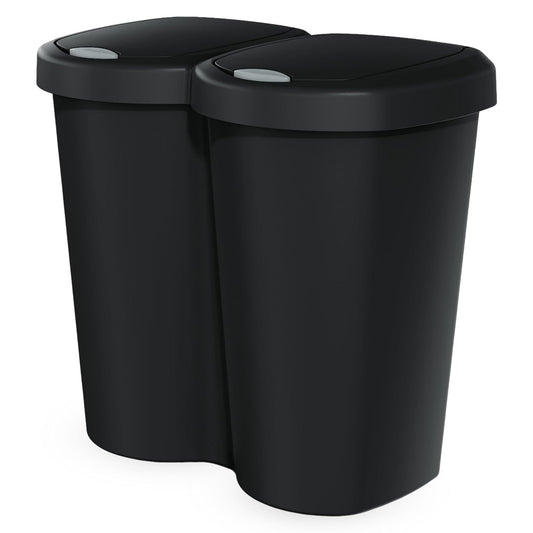 Poubelle double 40L