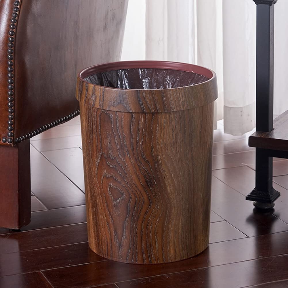 Poubelle en bois 10 Litres toilettes