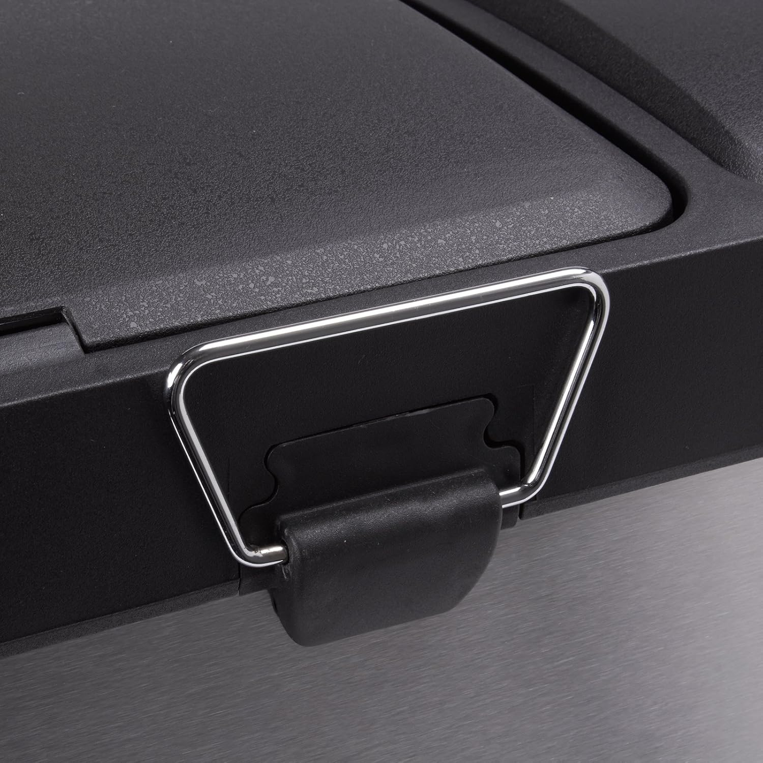 Poubelle à pédale Tri Inox 18L+8L