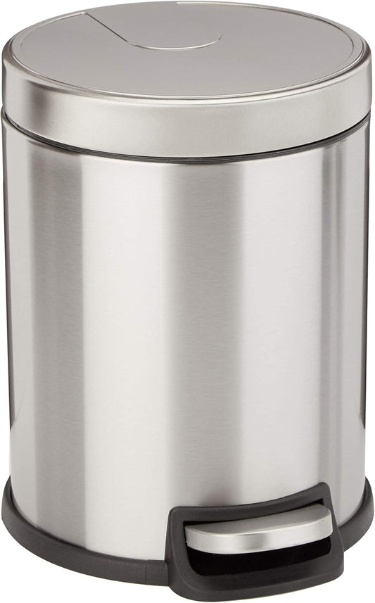 Poubelle salle de bain 5L inox