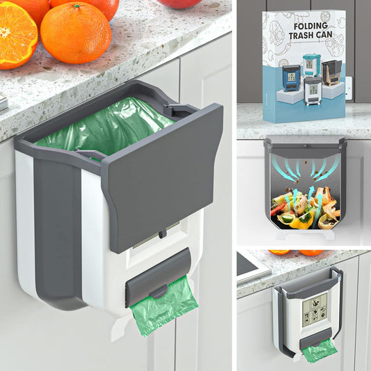 Poubelle suspendue pliable Pour Cuisine, salle de bain 
