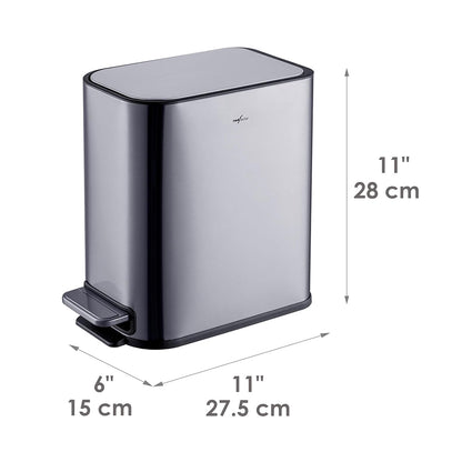 dimension_Poubelle_cuisine_moderne_5L_anti-odeur_gris