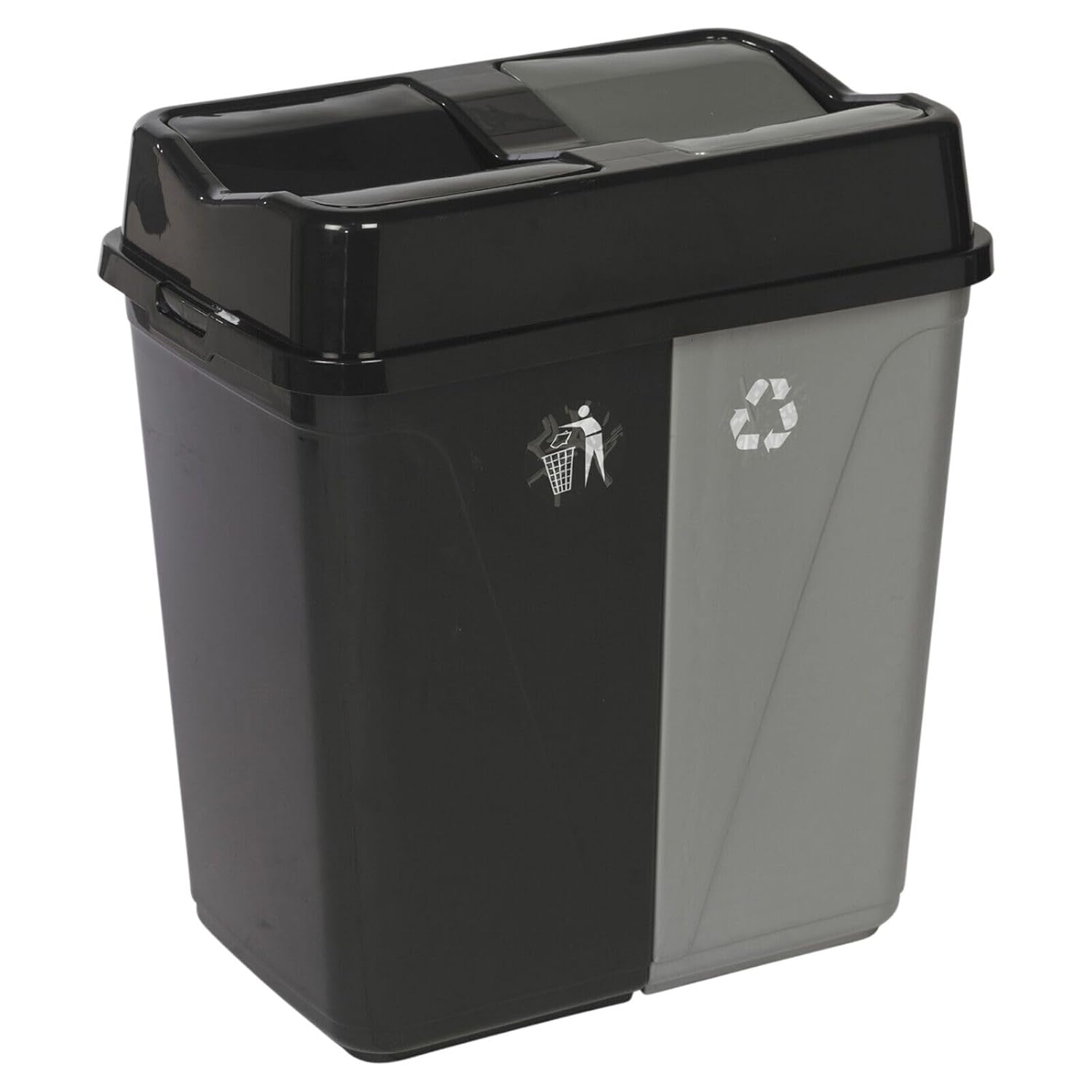 grande Poubelle double compartiment 100l
