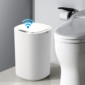 poubelle automatique salle de bain