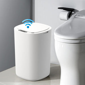 poubelle automatique salle de bain