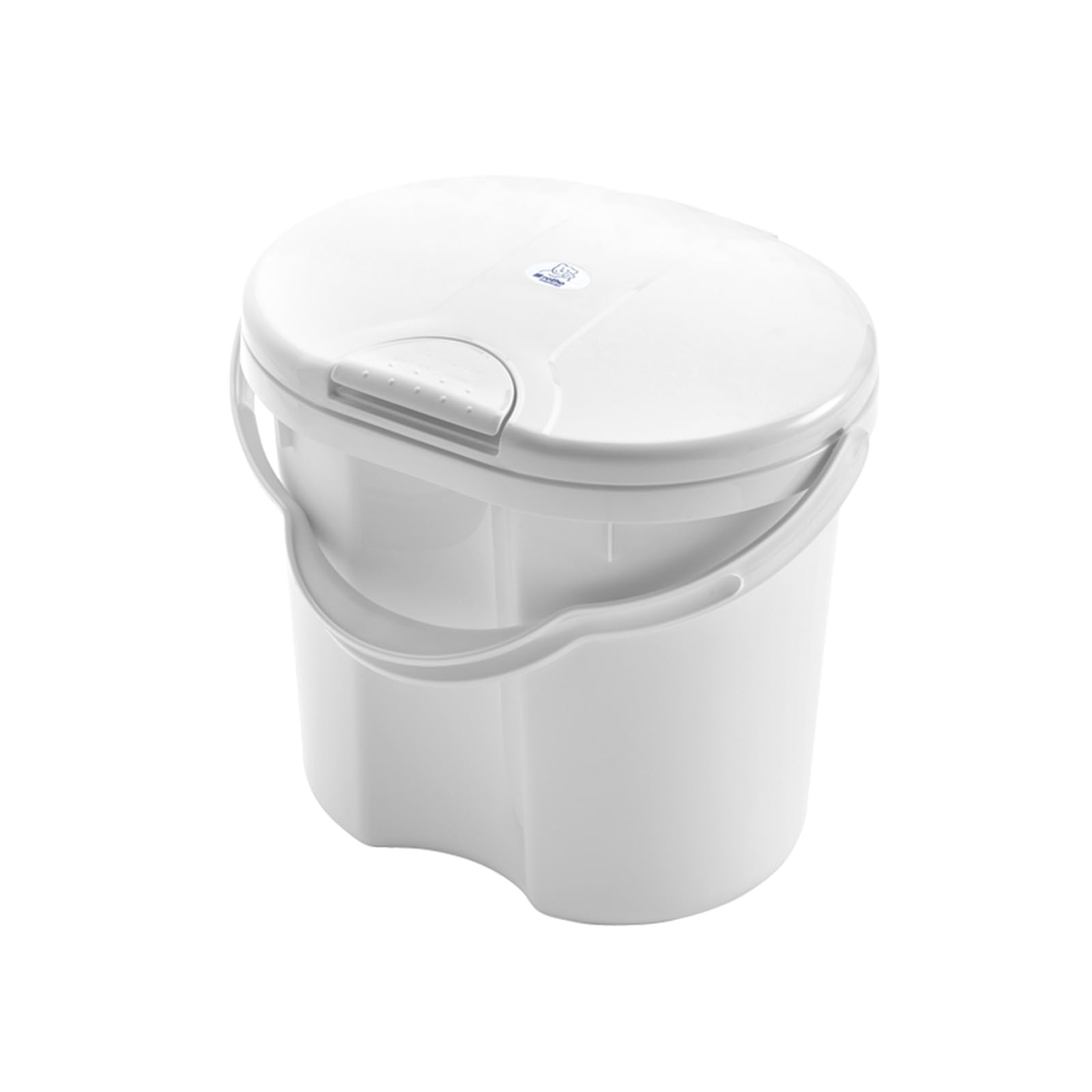 poubelle couche blanche