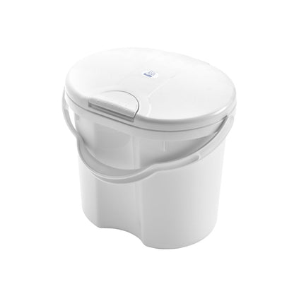 poubelle couche blanche