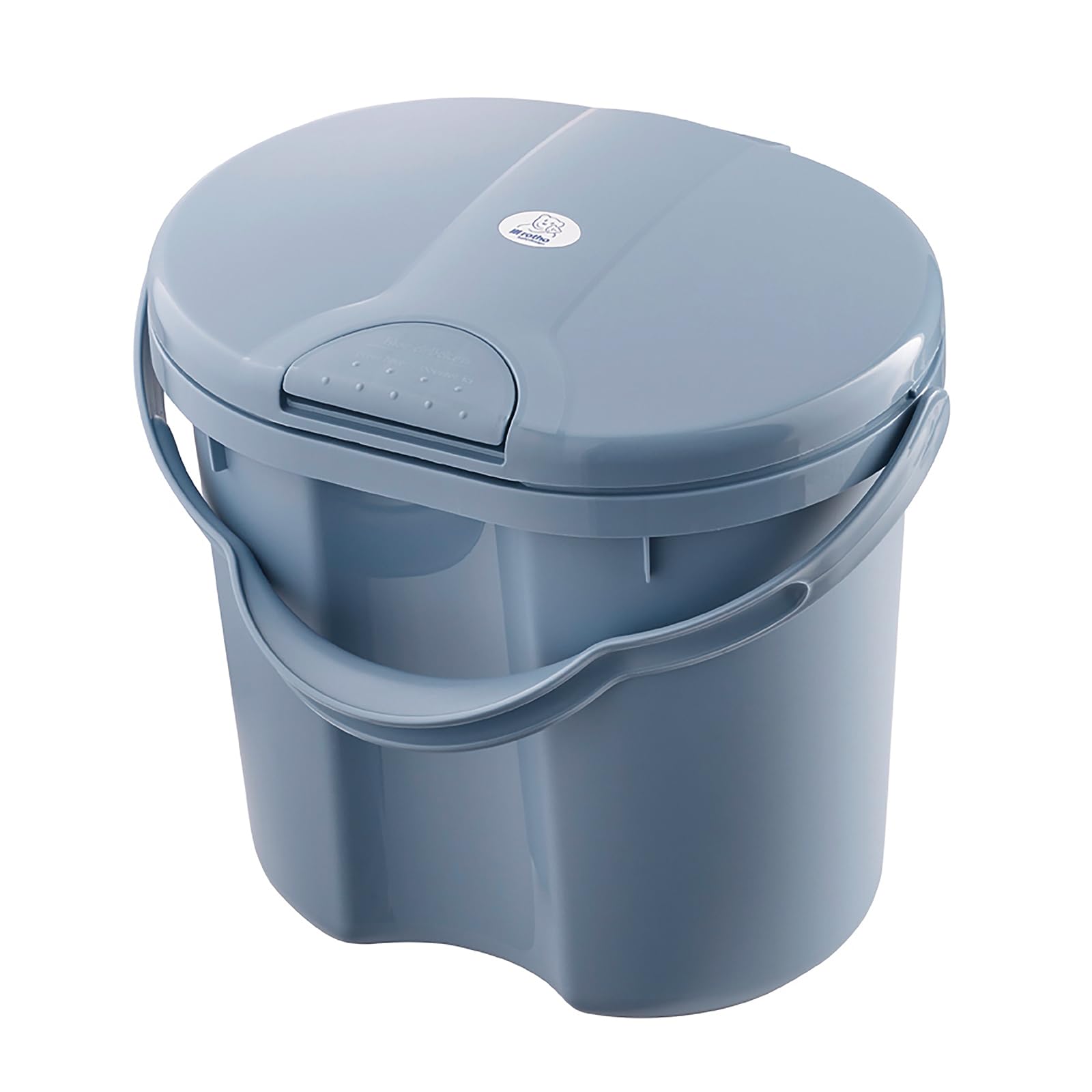 poubelle couche bleu