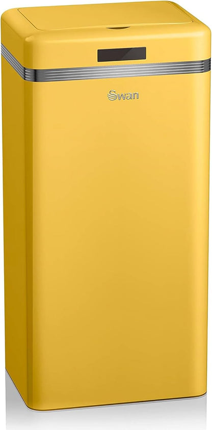 poubelle cuisine jaune