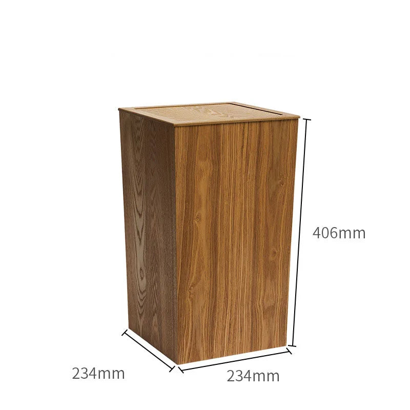poubelle rectangulaire dimension