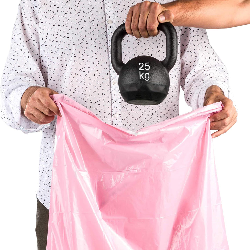  sacs poubelle avec poignées, parfumés, très résistant 30 L, 45 pièces